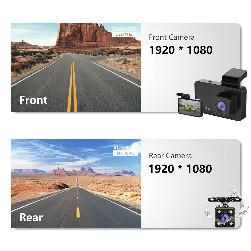 1080P dashcam met G-sensor