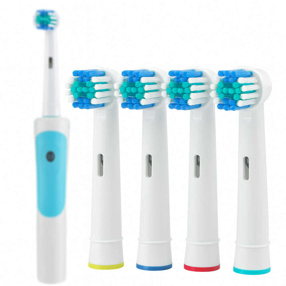4 Stuks opzetborstels voor Oral-B