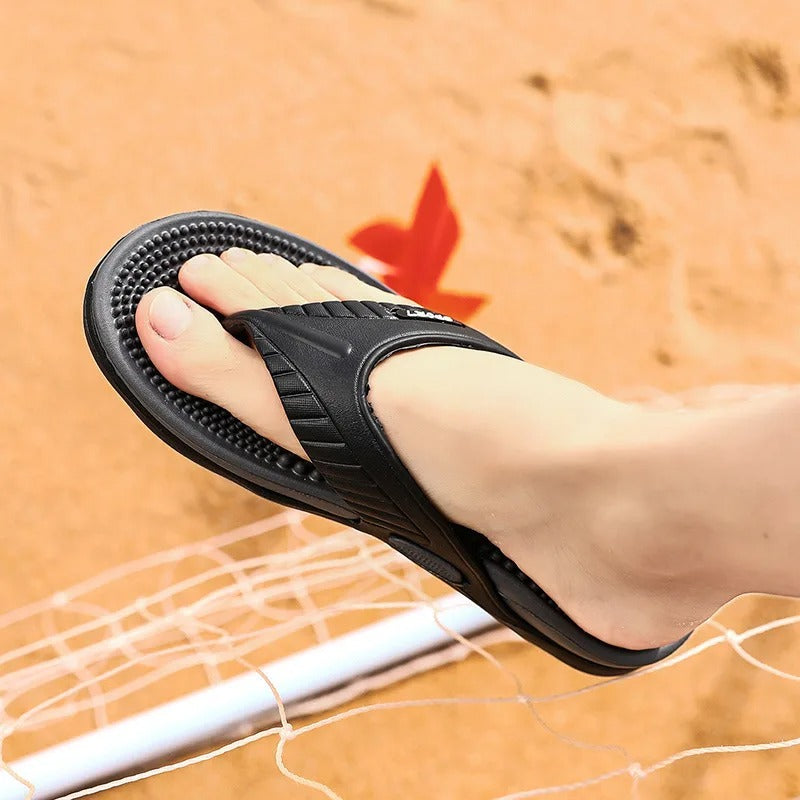 Ademende massage-strandschoenen voor heren