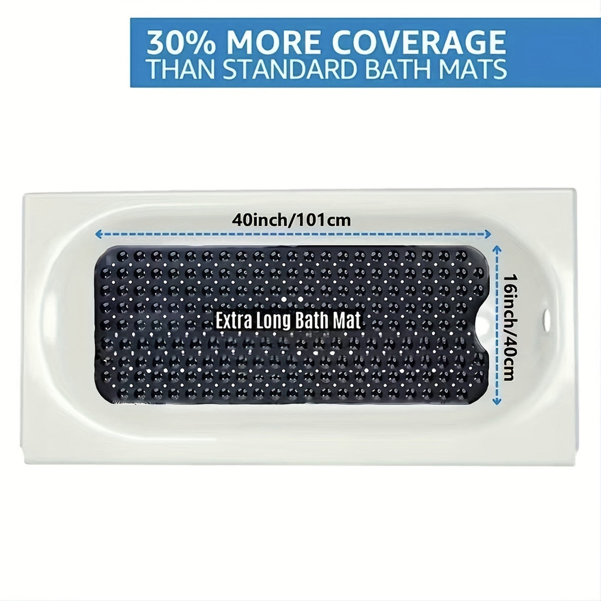 Antislip badmat XL – Veilig en comfortabel voor douche of bad