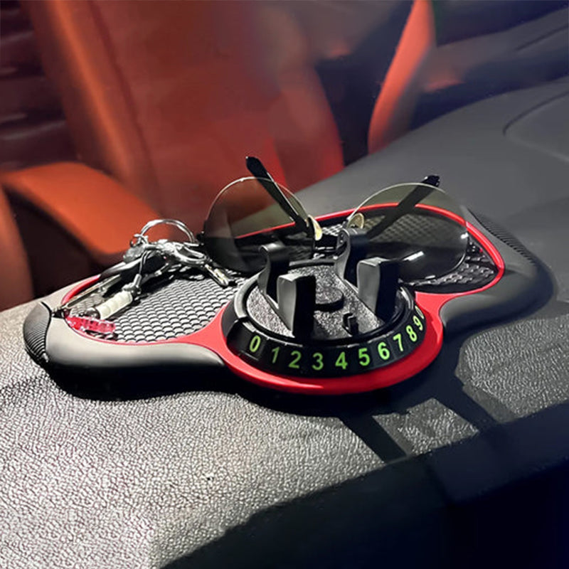 Antislip telefoonhouder met matje voor het autodashboard
