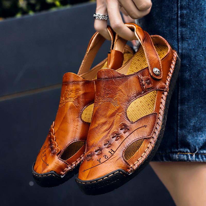 Casual ademende sandalen
