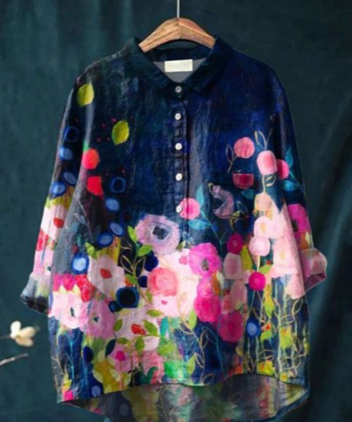 Chique bloemenblouse | Elegantie & comfort