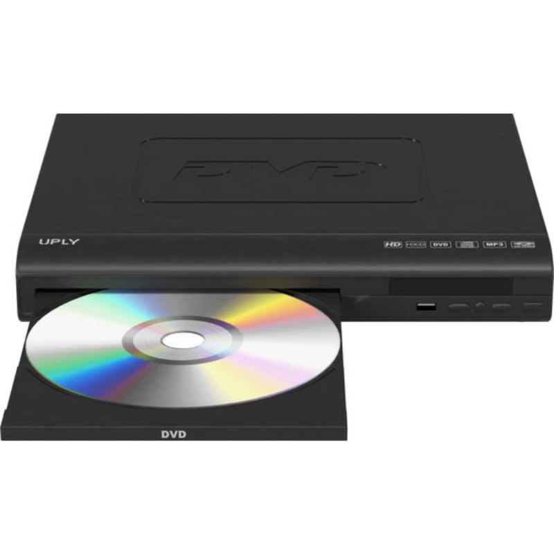 Compacte dvd-speler met HDMI-uitgang & regiovrije afspeelmogelijkheid