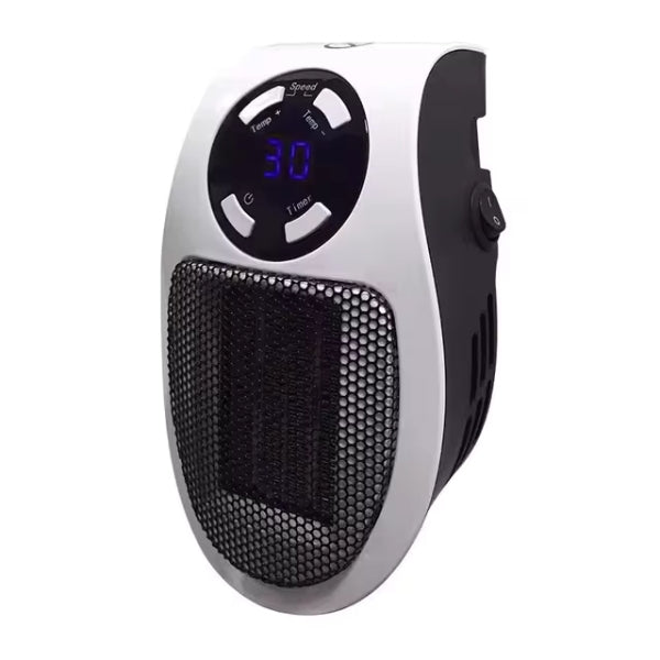 Compacte USB-stopcontactventilatorkachel met energiezuinig ontwerp