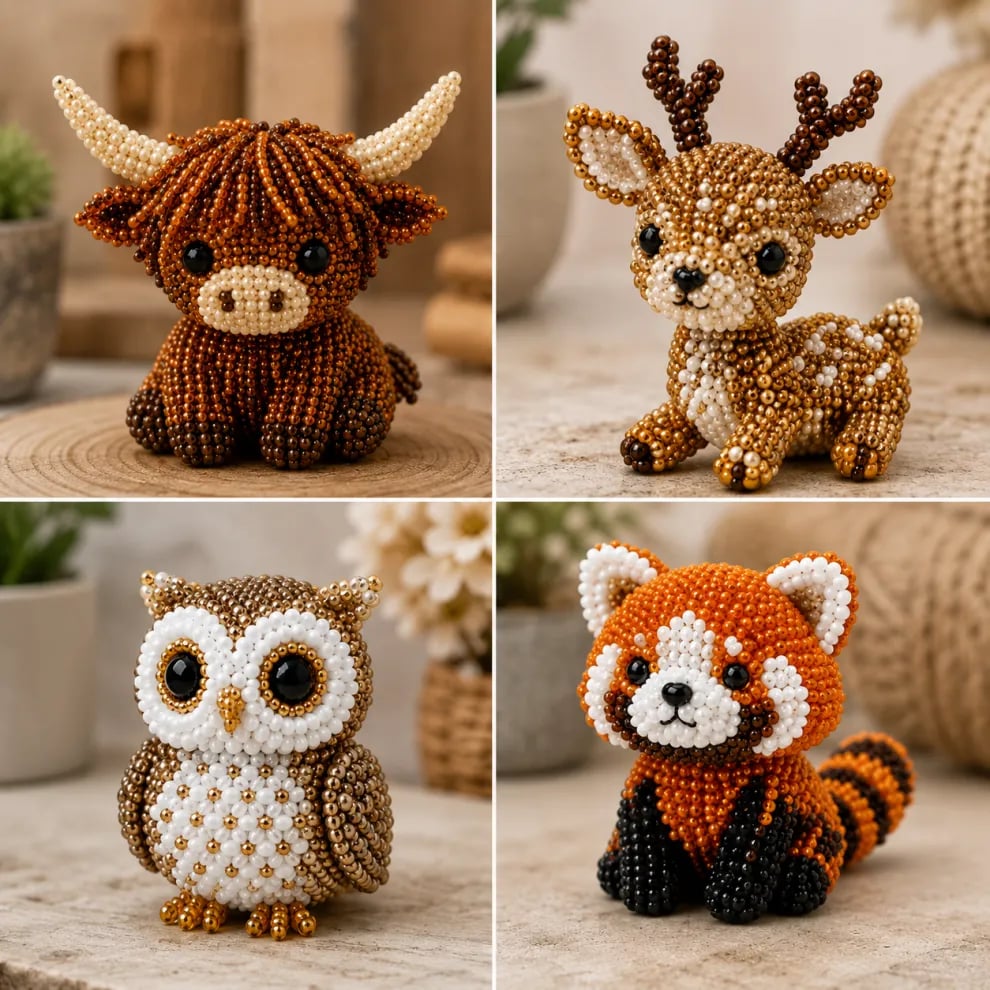 Creatieve kralenset – Maak vrolijke miniaturen