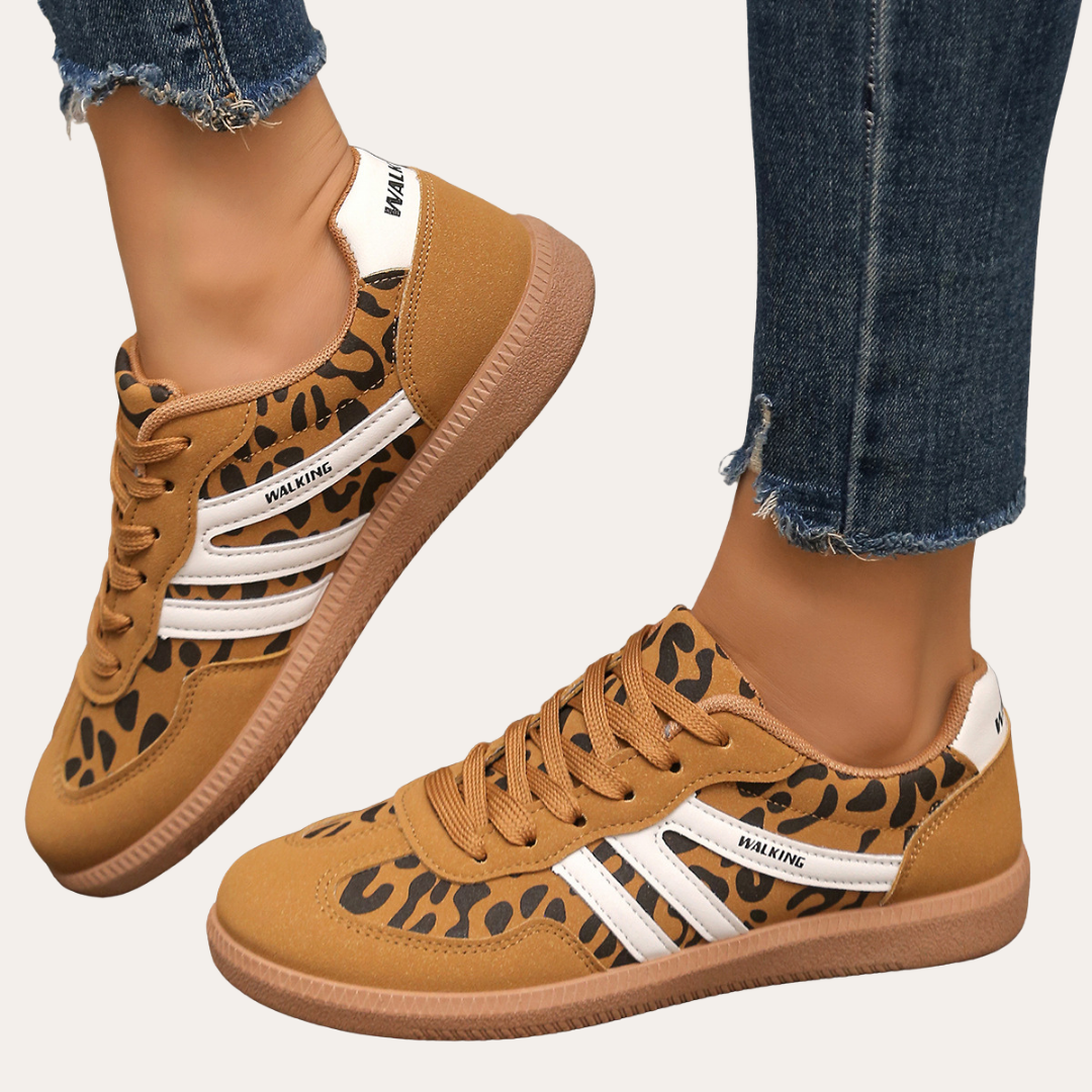 Damesneakers met voetboogondersteuning en comfortabele binnenzool