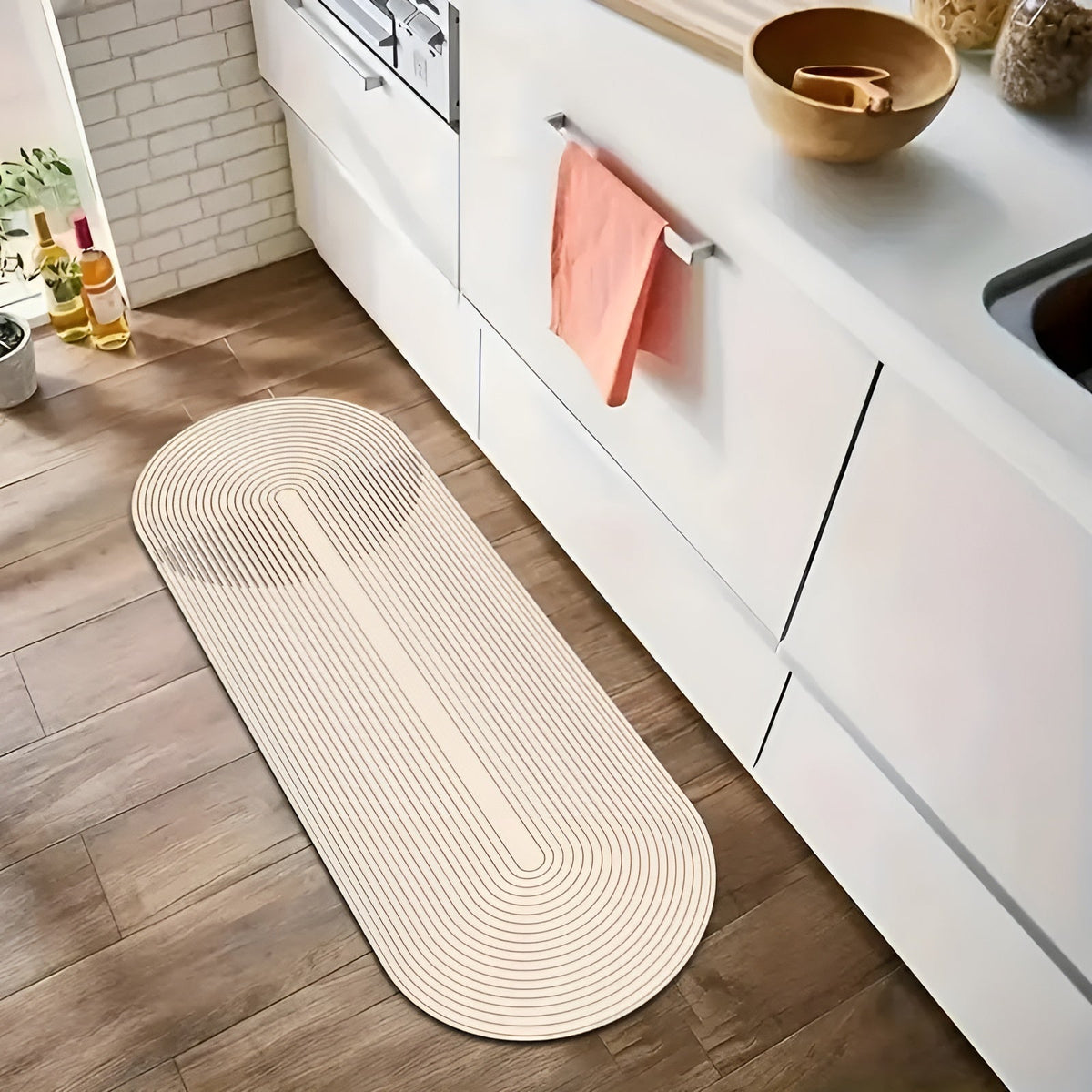 Diatomiet badmat – extreem absorberend, antislip & zacht