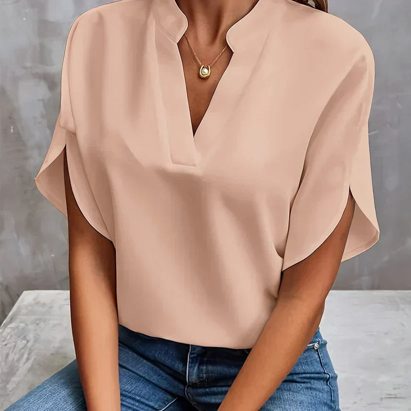 Elegante en lichte damesblouse, ideaal voor het najaar