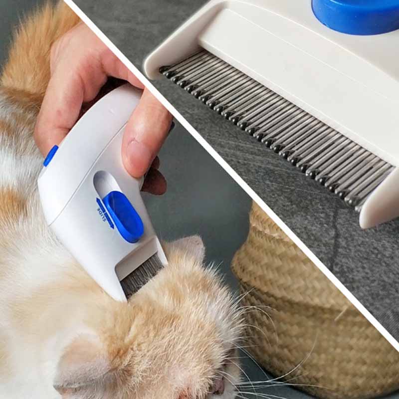 Elektrische vlooien- en tekenverwijderaar – Zacht & chemicaliënvrij