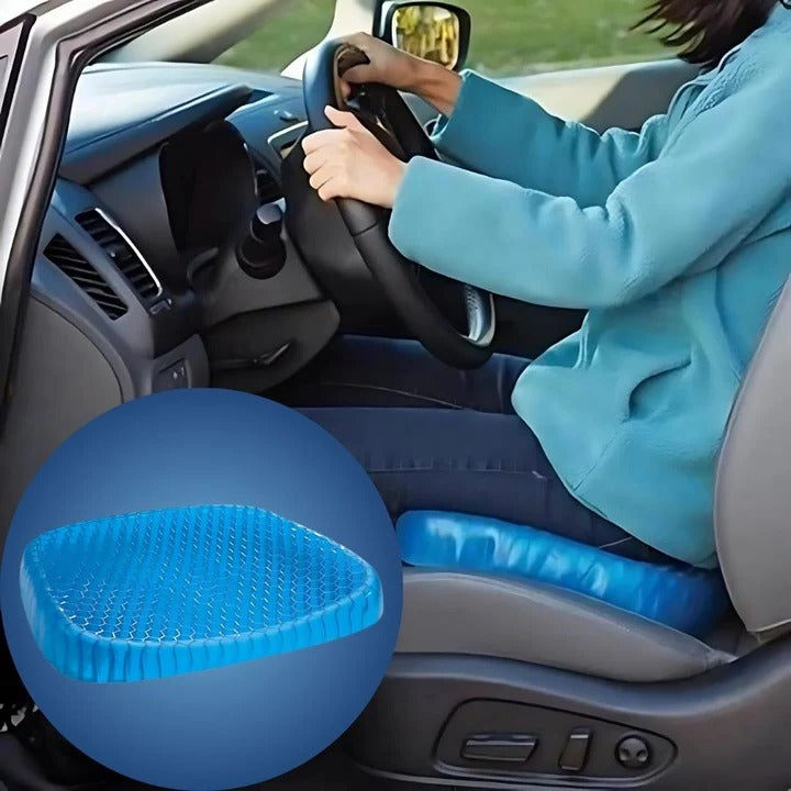 Ergonomisch gel-zitkussen – Verlicht stuitje- en lage rugpijn