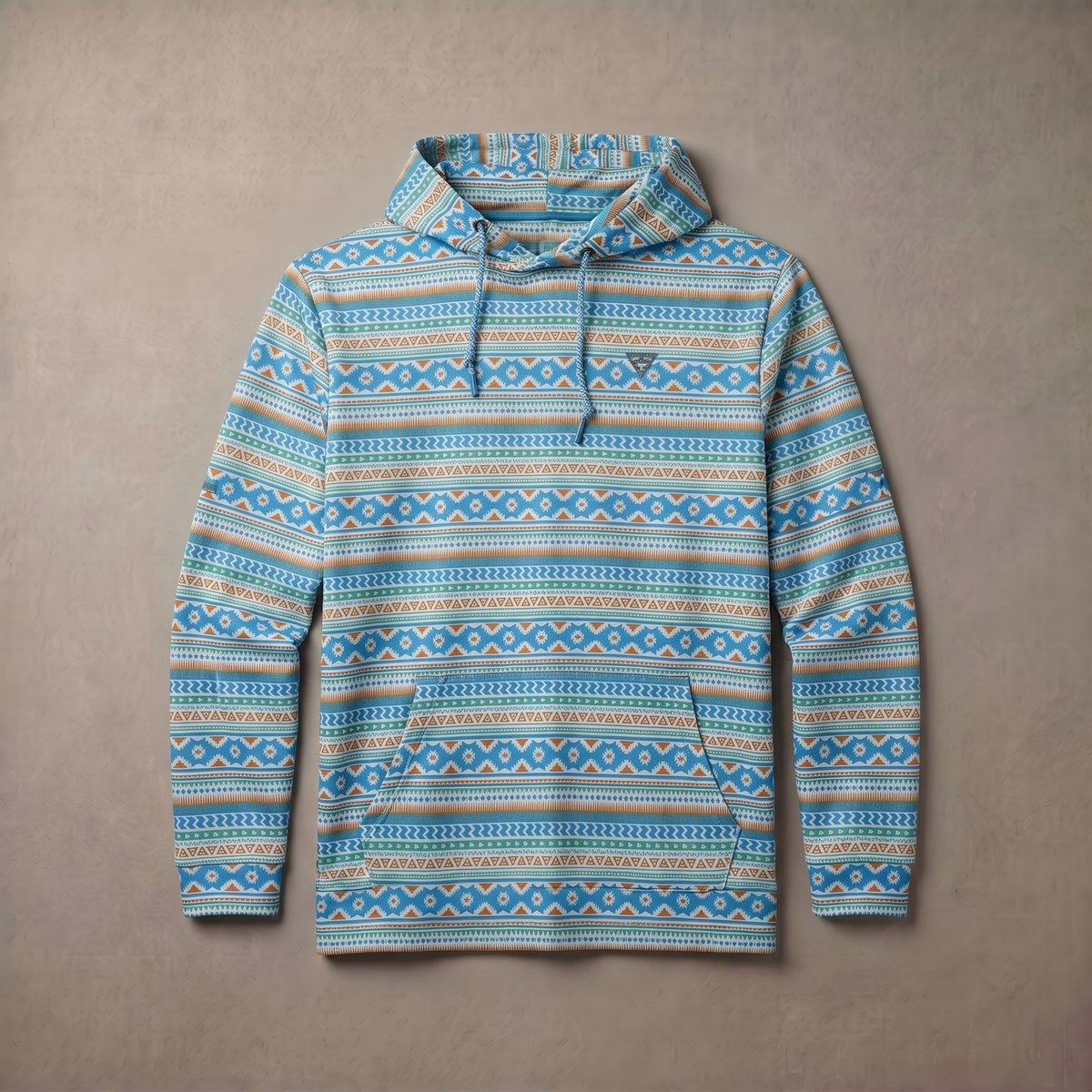 Fleece Hoodie voor Heren met Print | Lichtgewicht en Ademend | Casual Sportieve Stijl