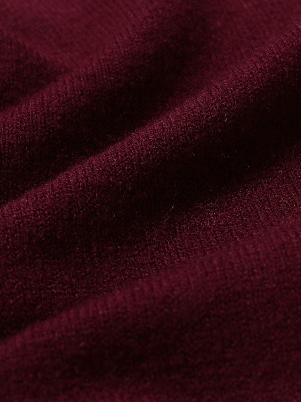 Gebreide coltrui voor heren slim fit