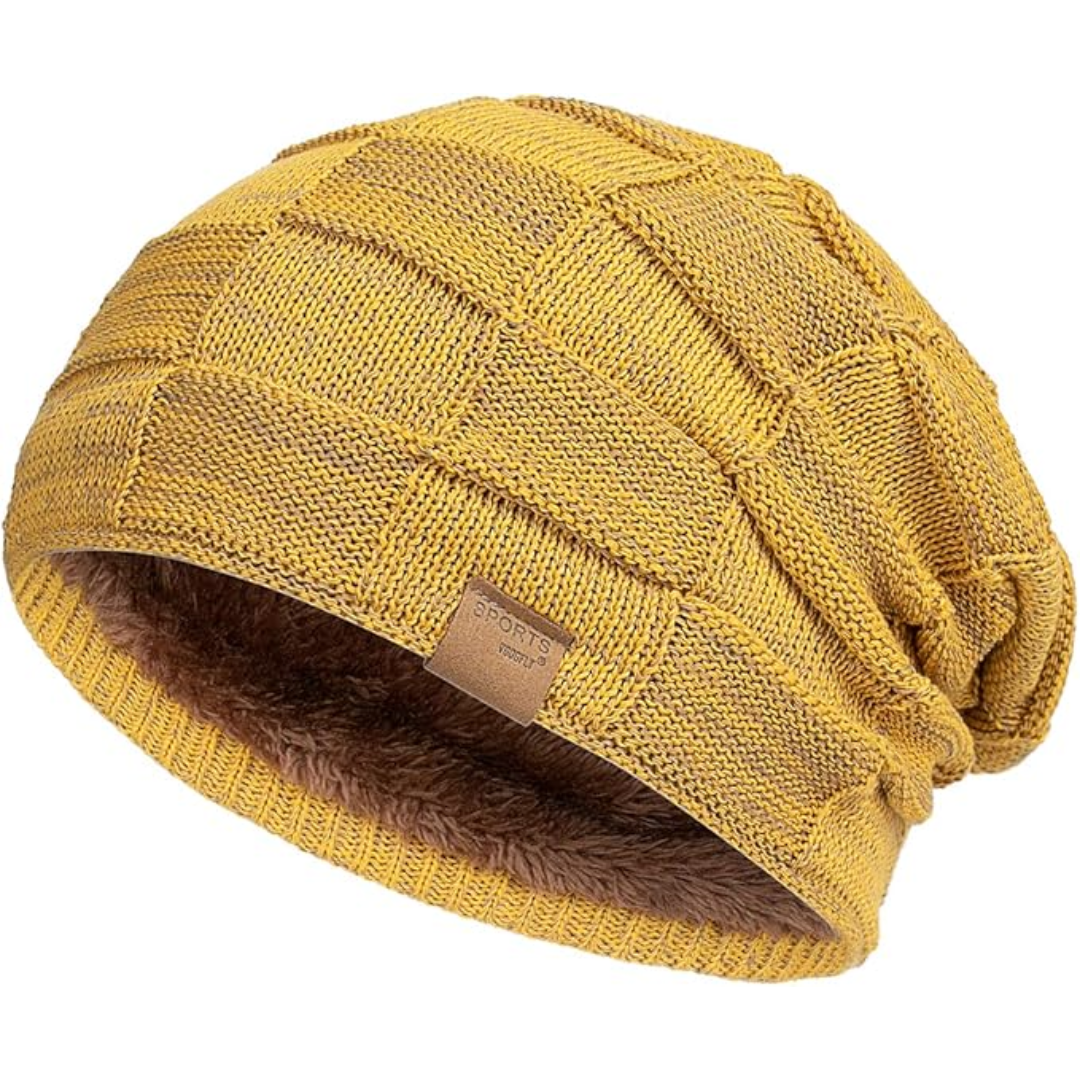 Gebreide slouchy beanie