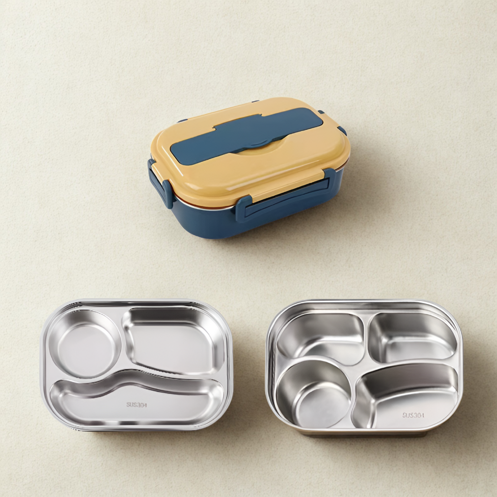 Geïsoleerde roestvrijstalen lunchbox