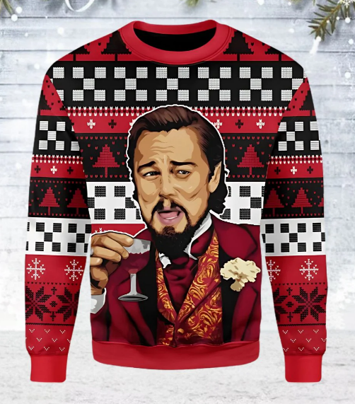 Grappige Meme-Kersttrui voor Heren – Feestelijk & Comfortabel
