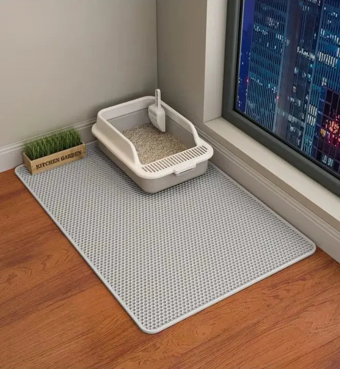 Grote antislip kattenbakmat