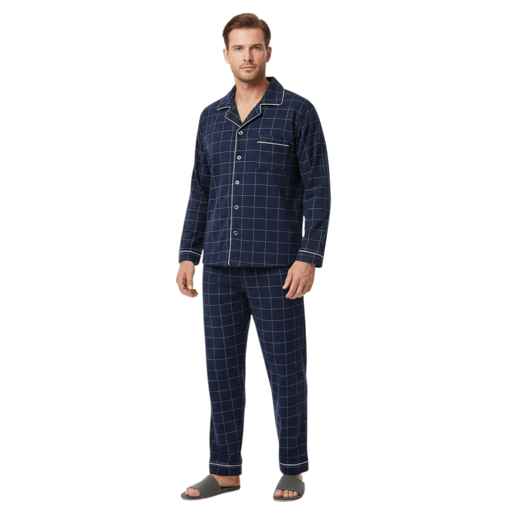 Klassieke pyjamaset voor heren