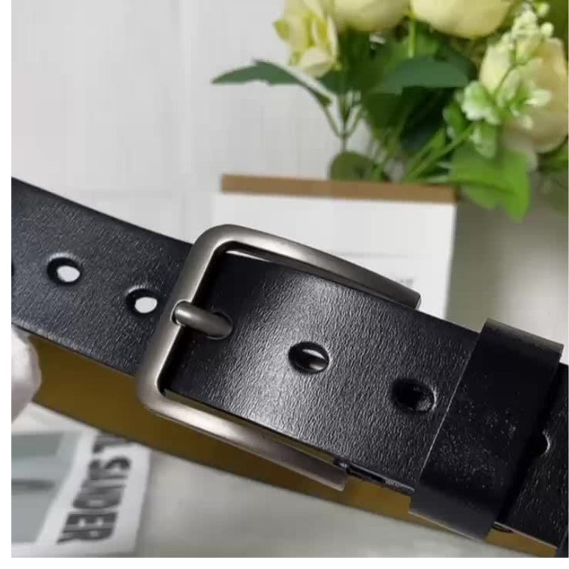 Klassieke ronde riem met glad oppervlak