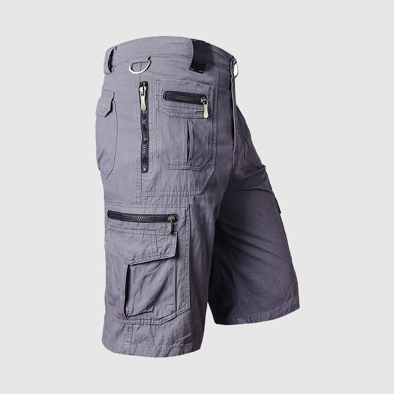 Knielange cargoshorts voor heren