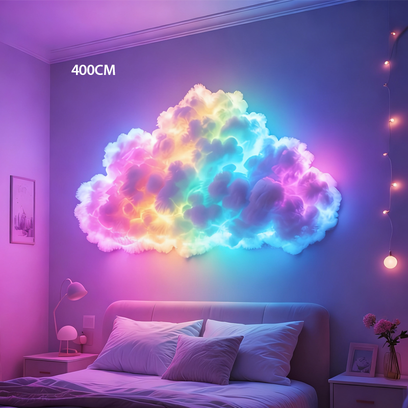 Lichtgevende wolk-tafellamp