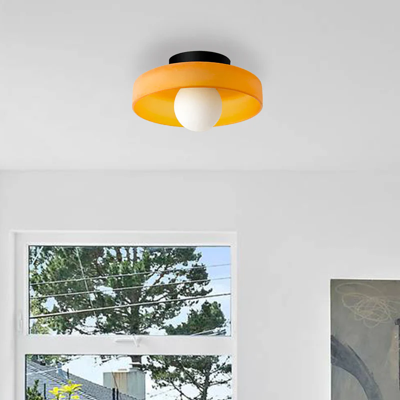 Minimalistische plafondlamp voor moderne elegantie