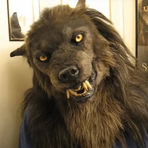 Realistisch Weerwolfmasker voor Halloweenkostuums