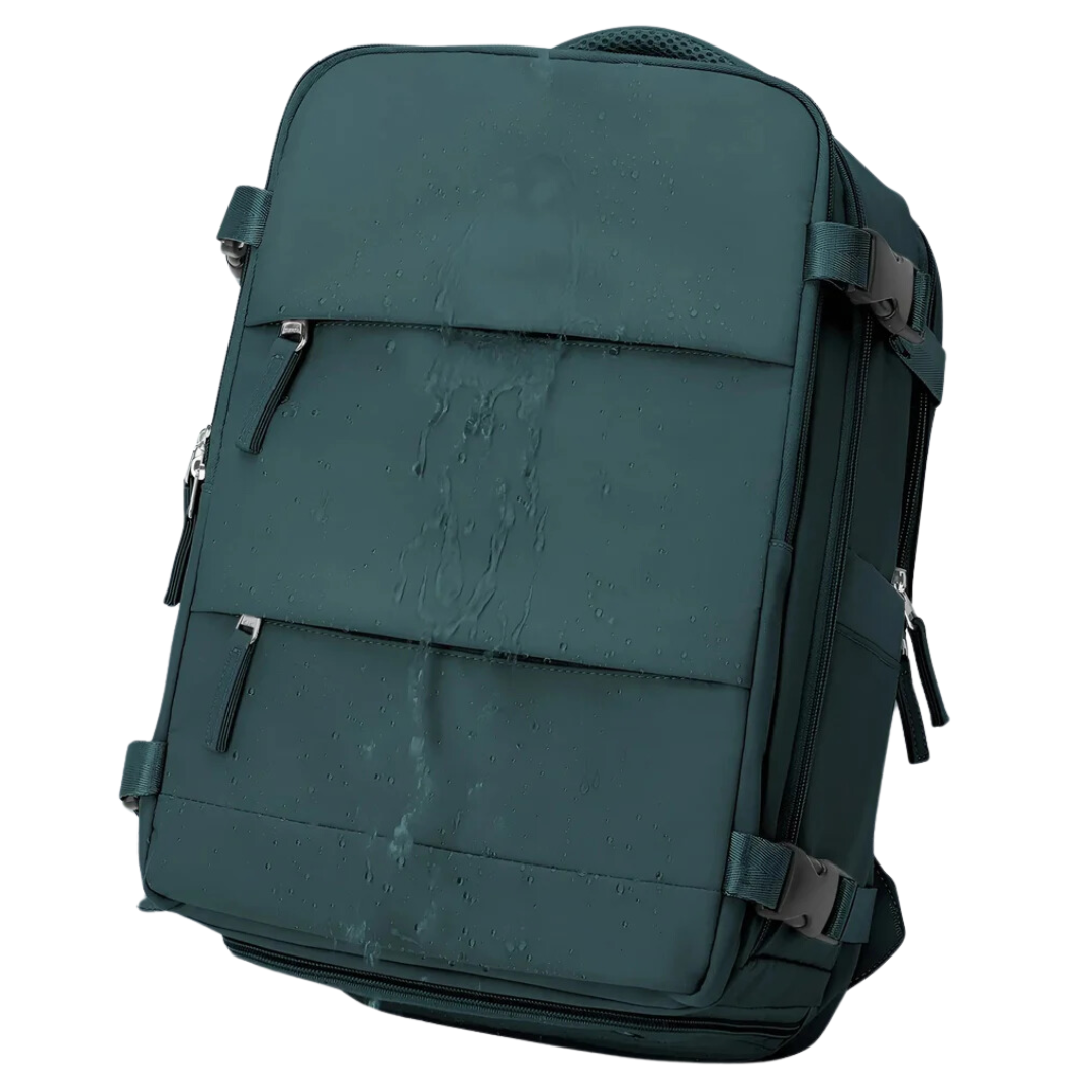 Ruime unisex reisrugzak als handbagage voor zorgeloos reizen