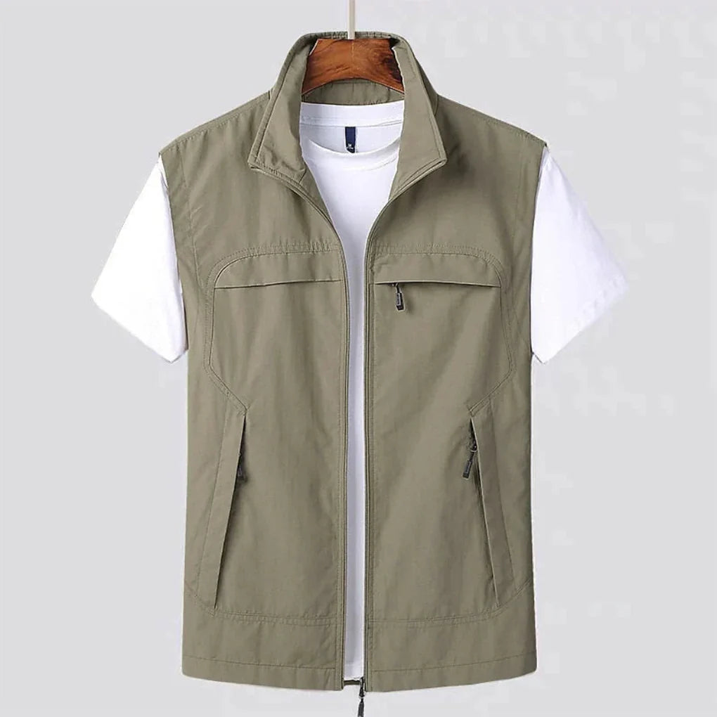 Sneldrogende bodywarmer voor heren