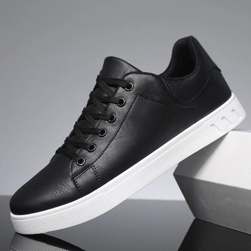 Stijlvolle herensneakers van kunstleer