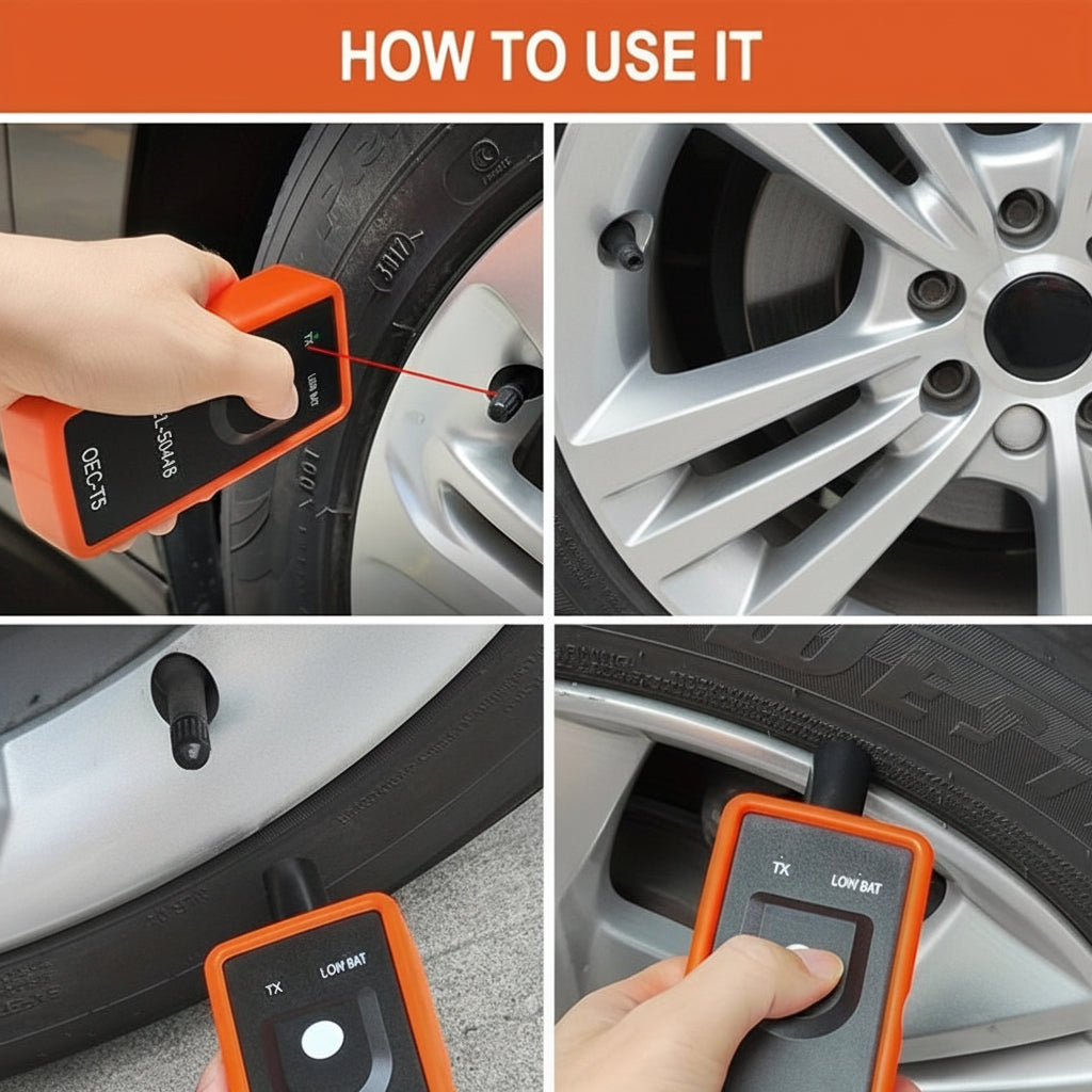 TPMS-resetgereedschap - Draadloze inleertool voor bandenspanningssensoren