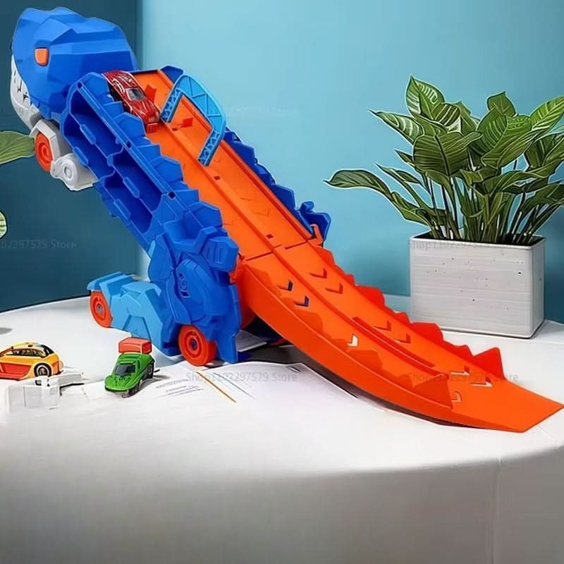 Transformeerbare dinosaurus speelgoedauto voor kinderen