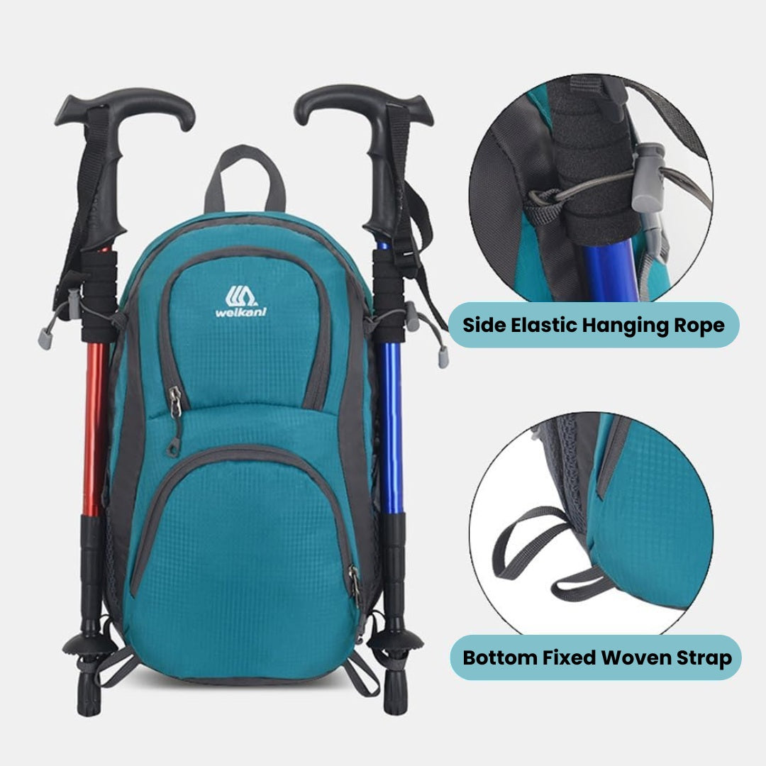 Ultralichte Waterdichte Outdoor Rugzak – Lichtgewicht Daypack voor Wandelen, Kamperen & Reizen