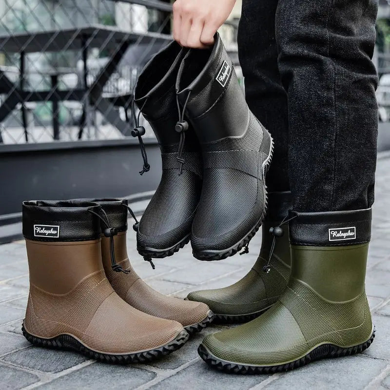 Waterdichte enkelwerkschoenen voor heren