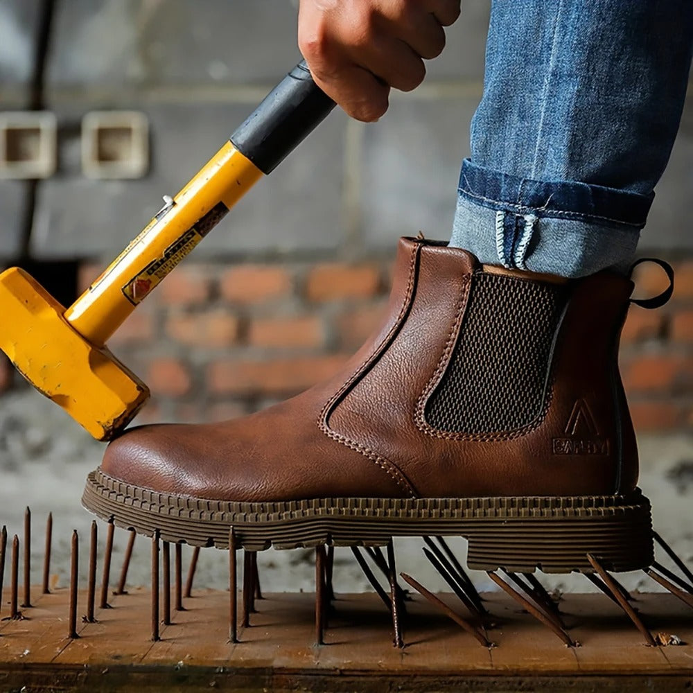 Waterdichte Leren Veiligheidsschoenen voor Heren