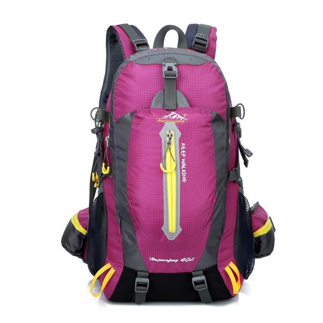Waterdichte wandelrugzak van 40L voor dames en heren