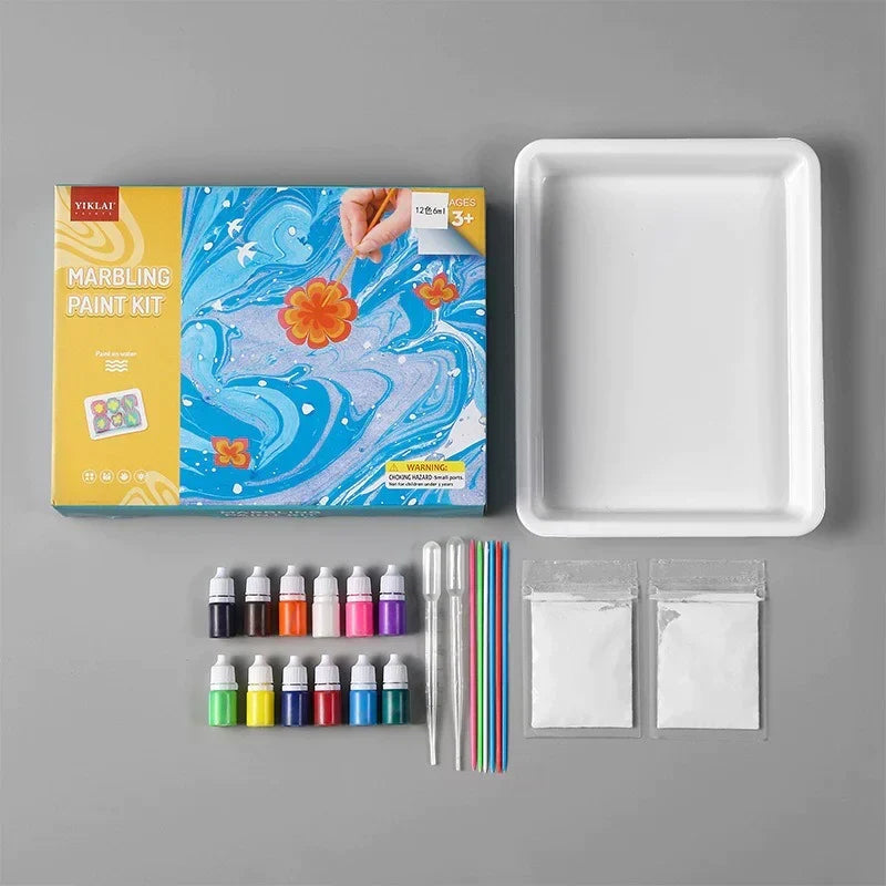 Watermarmeren verfset voor kinderen