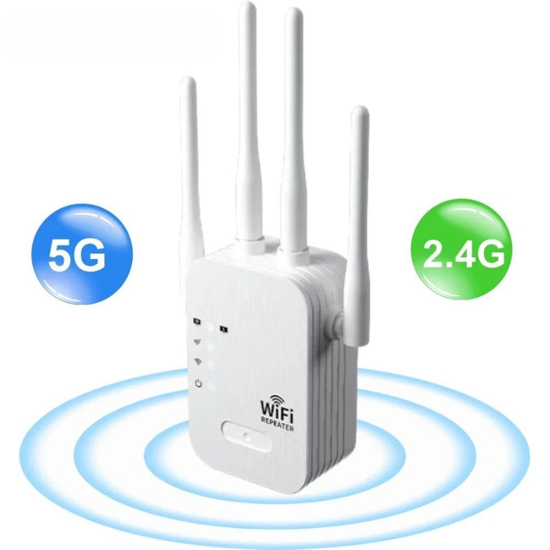 Wifi-extender voor buiten – signaalversterking tot 1200 Mbps