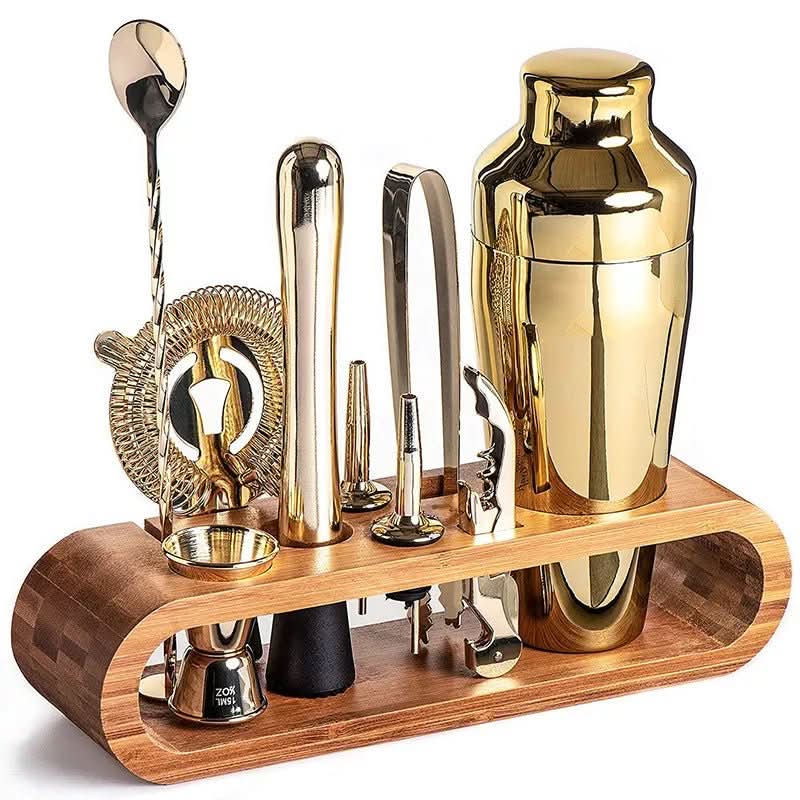 10-Delige roestvrijstalen cocktailset voor thuis