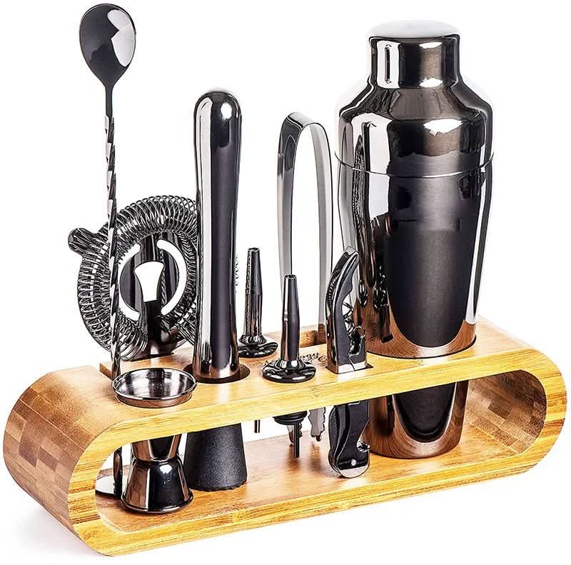 10-Delige roestvrijstalen cocktailset voor thuis