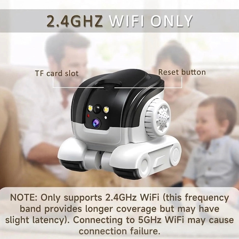 1080P huisdierencamera – Tweerichtingsaudio – Kleurennachtzicht tot 10 m – Bewegingsmeldingen – 32GB SD-kaart