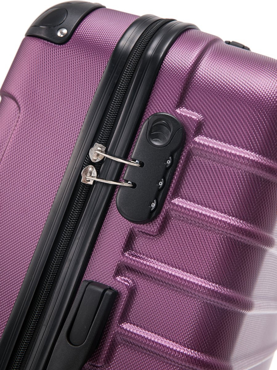 2-Delige hardschalige kofferset - Bordeaux