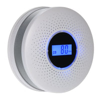 2-In-1 Koolmonoxide- en Rookmelder Combi voor Thuisveiligheid
