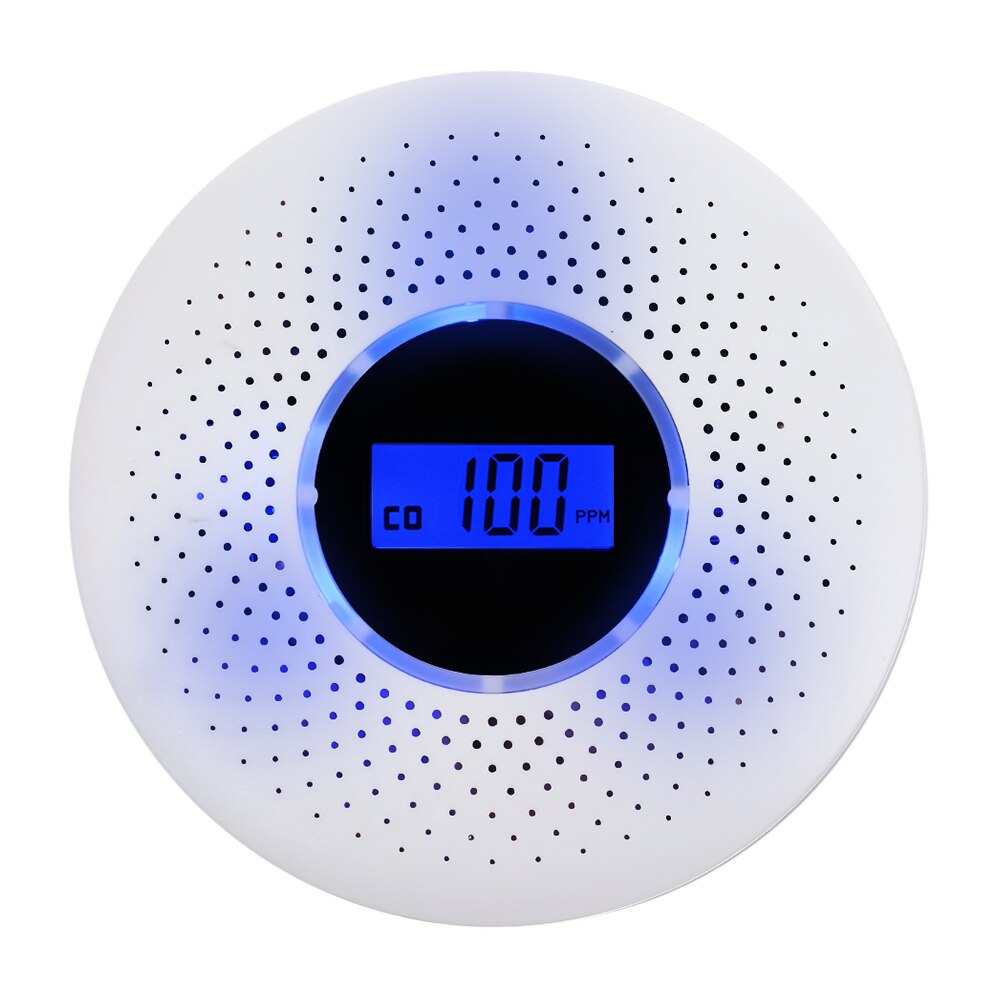 2-In-1 Koolmonoxide- en Rookmelder Combi voor Thuisveiligheid