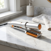 2-In-1 roterende haarborstel - Stylen & steilen - Oplaadbaar design