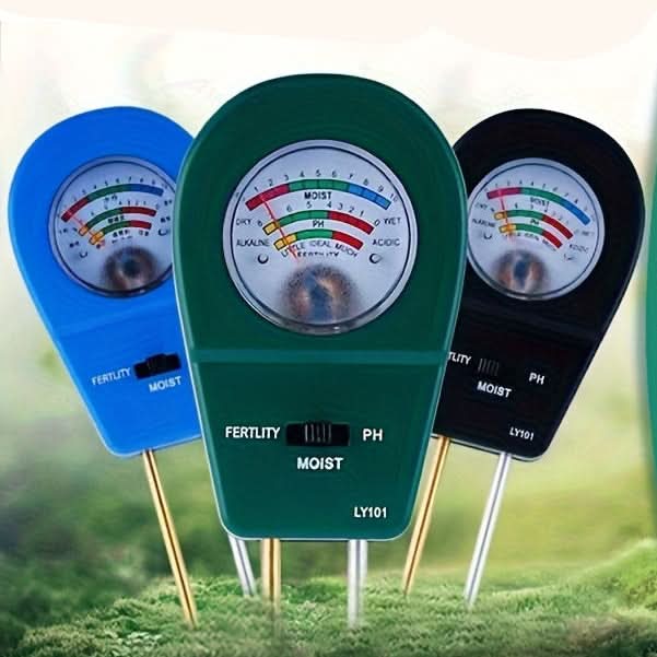 3-In-1 bodemtester voor vocht, voedingsstoffengehalte en pH-waarde voor gezonde planten