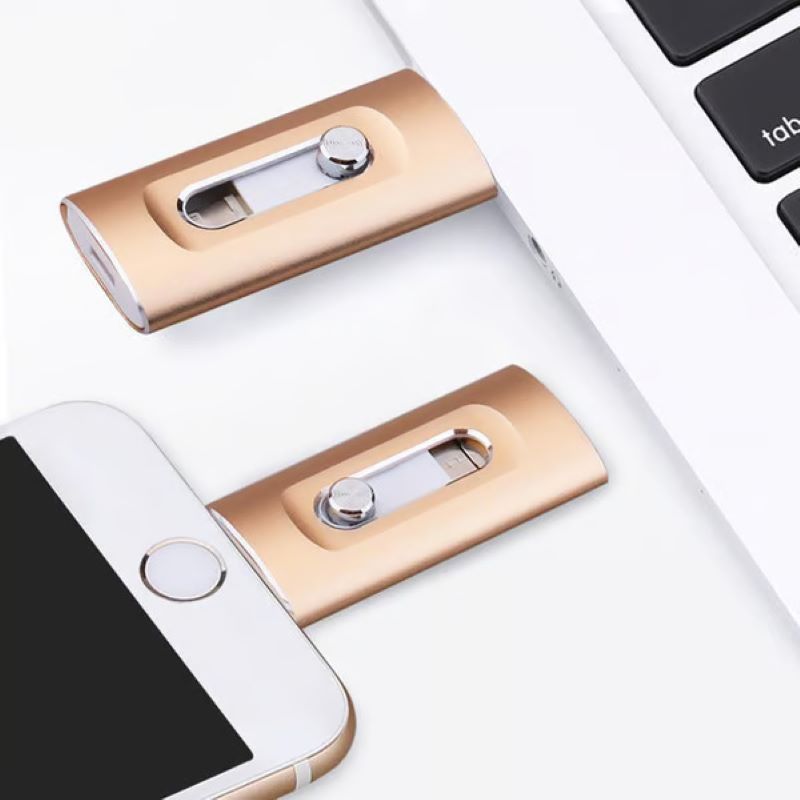 3-In-1 usb-stick met grote capaciteit voor mobiele telefoon en computer