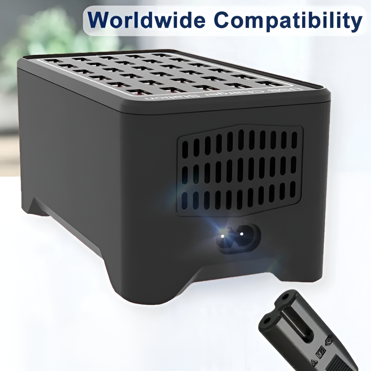 30-Poorts USB-A-laadstation voor snelladen