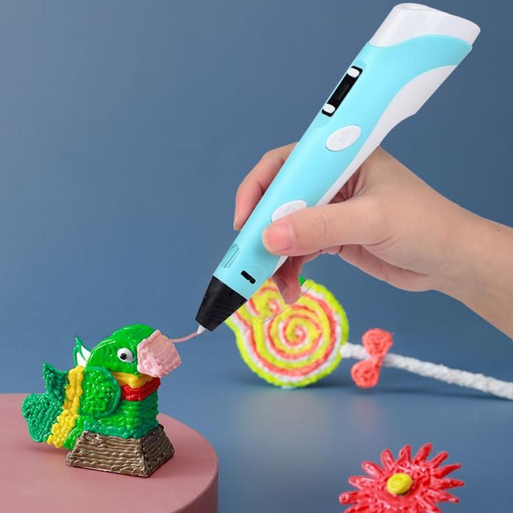 3D-printpen voor kinderen met 20 kleuren filament en eenvoudige installatie