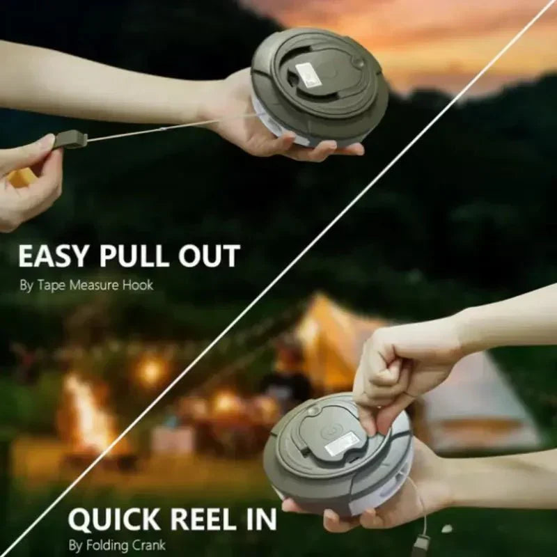 4-In-1 uittrekbare campinglamp